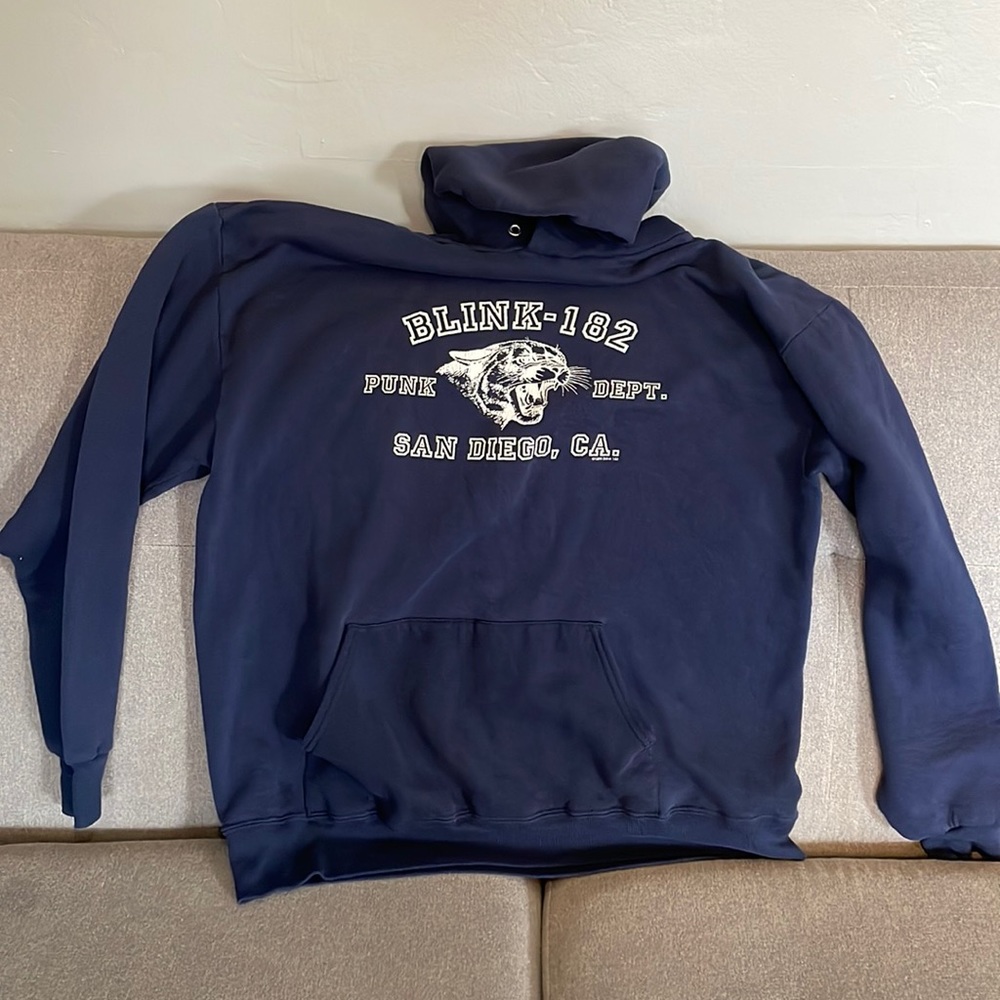 vintage blink 182 hoodie.